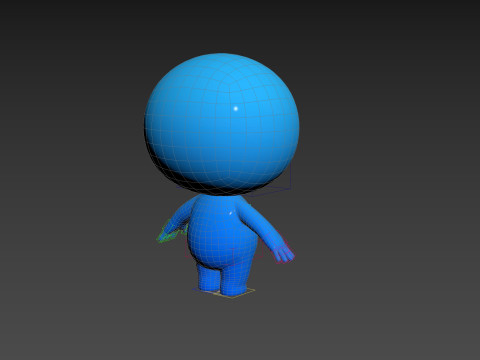 Character248 Rigged Mascot 3D मॉडल