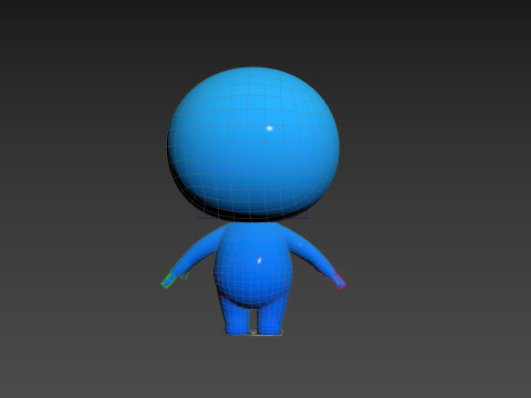 Character248 Rigged Mascot 3D मॉडल