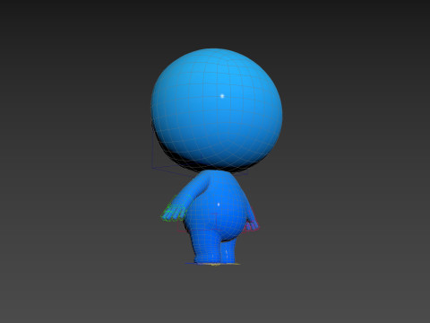 Character248 Rigged Mascot 3D मॉडल