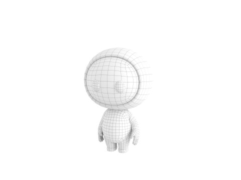 Character248 Rigged Mascot 3D मॉडल
