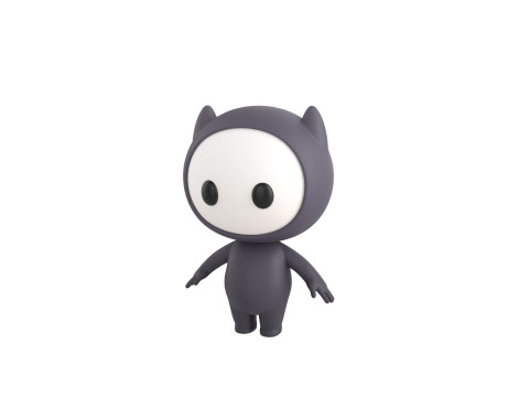 Character249 Rigged Mascot 3D-Modell