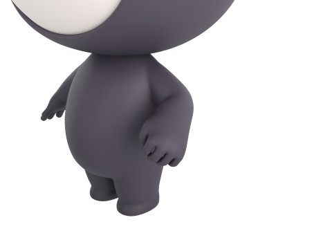 Character249 Rigged Mascot 3D-Modell
