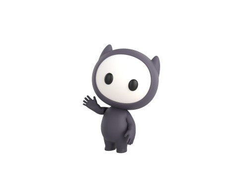 Character249 Rigged Mascot 3D-Modell