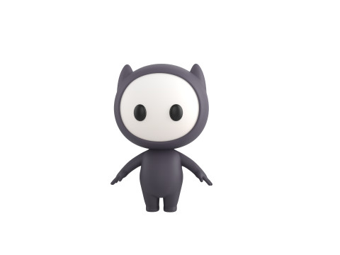 Character249 Rigged Mascot 3D-Modell