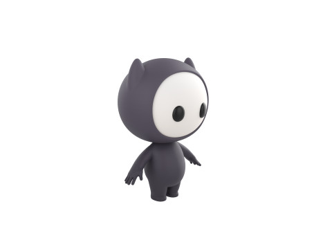 Character249 Rigged Mascot 3D-Modell
