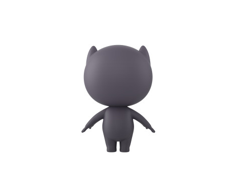 Character249 Rigged Mascot 3D-Modell