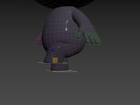Character249 Rigged Mascot 3D-Modell