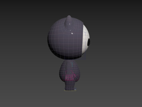 Character249 Rigged Mascot 3D-Modell