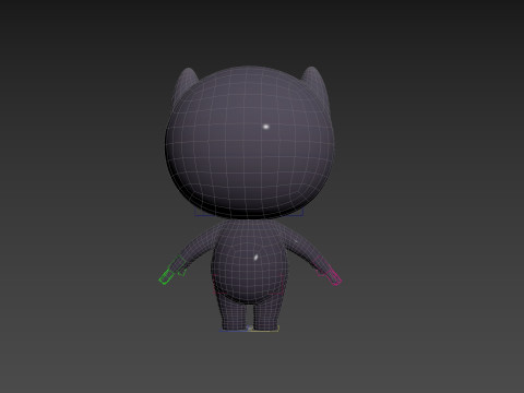 Character249 Rigged Mascot 3D-Modell
