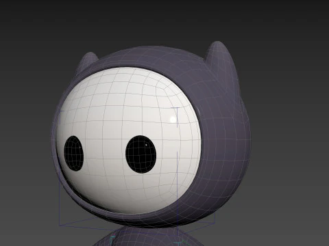 Character249 Rigged Mascot 3D Model