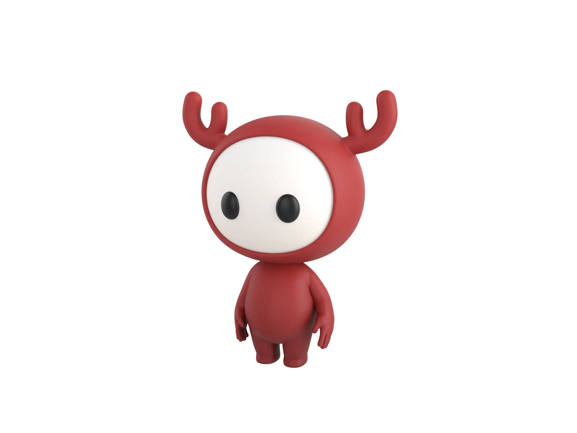 Character250 Rigged Mascot 3D Model .c4d .max .obj .3ds .fbx .stl .blend