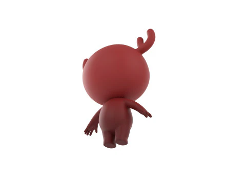 Character250 Rigged Mascot 3D Model