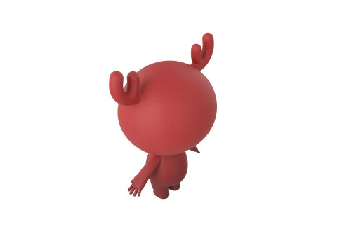 Character250 Rigged Mascot 3D Model