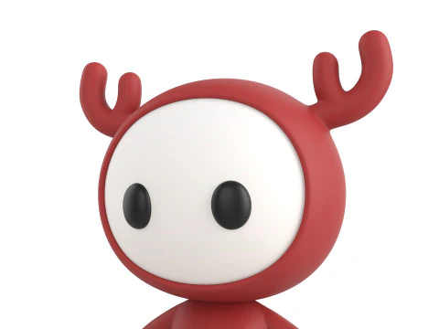 Character250 Rigged Mascot 3D Model