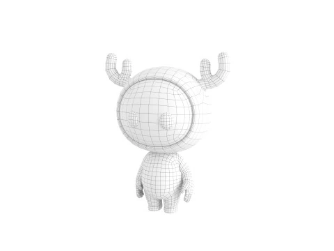 Character250 Rigged Mascot 3D Model