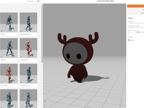 Character250 Rigged Mascot 3D Model