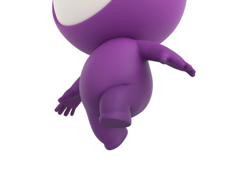 Character251 Rigged Mascot 3D Model