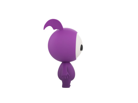 Character251 Rigged Mascot 3D Model