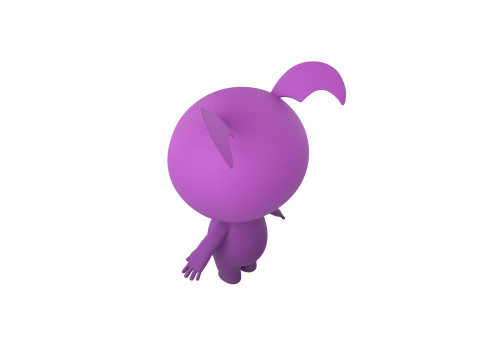 Character251 Rigged Mascot 3D Model