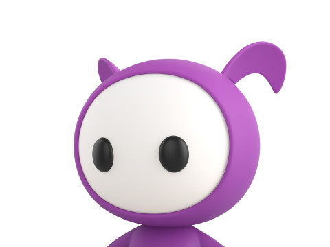 Character251 Rigged Mascot 3D Model