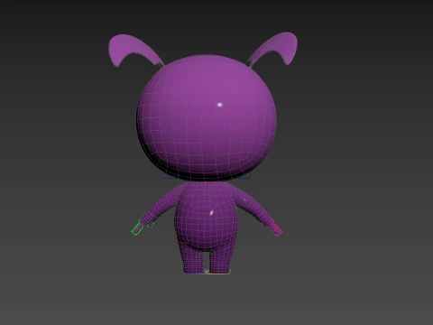 Character251 Rigged Mascot 3D Model