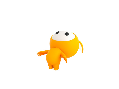 Character250 Rigged Mascot 3D मॉडल
