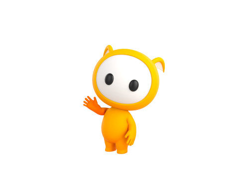 Character250 Rigged Mascot 3D मॉडल