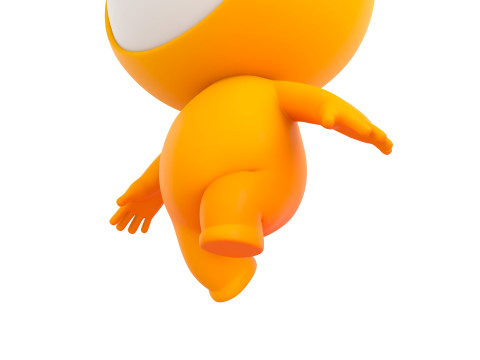 Character250 Rigged Mascot 3D मॉडल