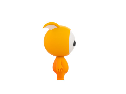 Character250 Rigged Mascot 3D मॉडल