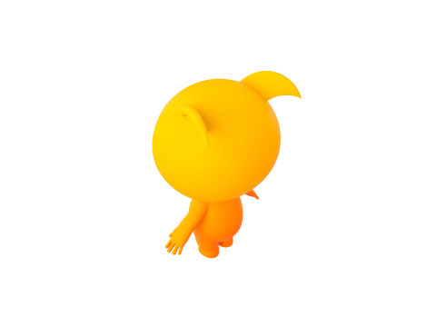 Character250 Rigged Mascot 3D मॉडल