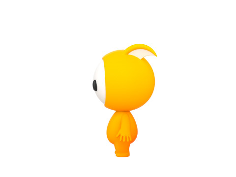 Character250 Rigged Mascot 3D मॉडल