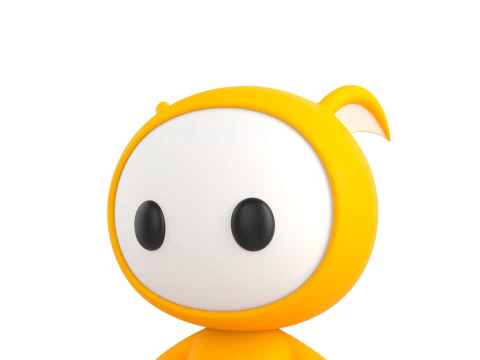 Character250 Rigged Mascot 3D Model