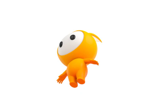 Character250 Rigged Mascot 3D Model