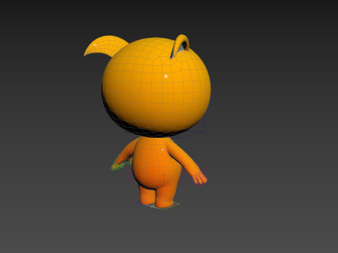 Character250 Rigged Mascot 3D मॉडल