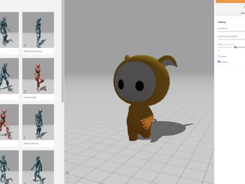 Character250 Rigged Mascot 3D Model