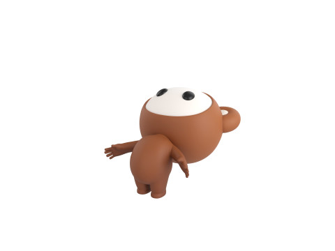 Character253 Rigged Mascot Modello 3D