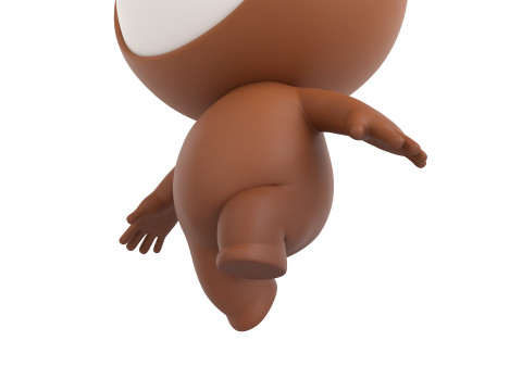 Character253 Rigged Mascot Modello 3D