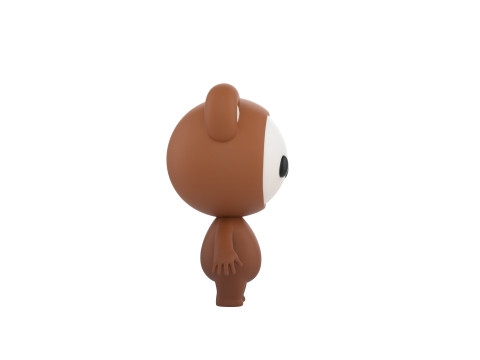 Character253 Rigged Mascot Modello 3D