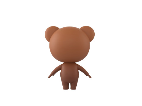 Character253 Rigged Mascot Modello 3D