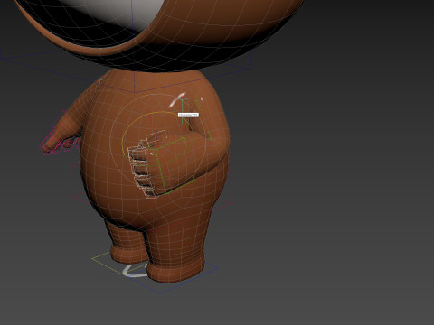Character253 Rigged Mascot Modello 3D