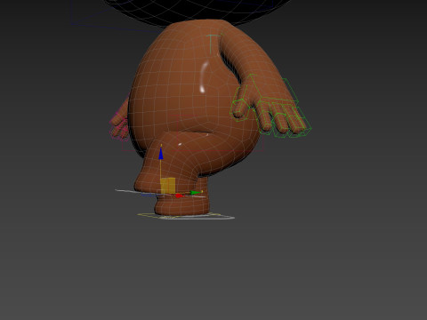 Character253 Rigged Mascot Modello 3D