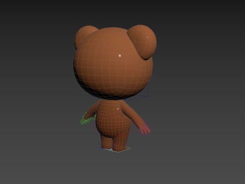 Character253 Rigged Mascot Modello 3D