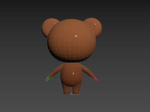 Character253 Rigged Mascot Modello 3D