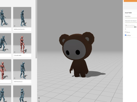 Character253 Rigged Mascot Modello 3D