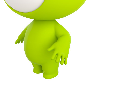 Character254 Rigged Mascot Model 3D