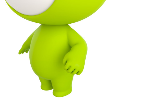 Character254 Rigged Mascot Model 3D