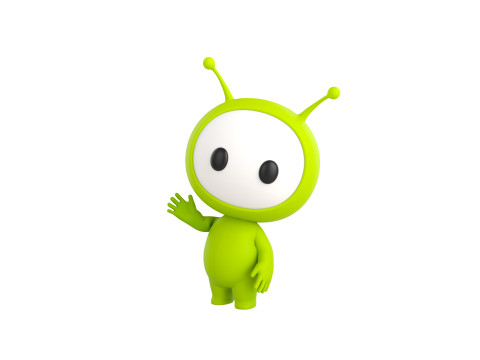 Character254 Rigged Mascot Model 3D