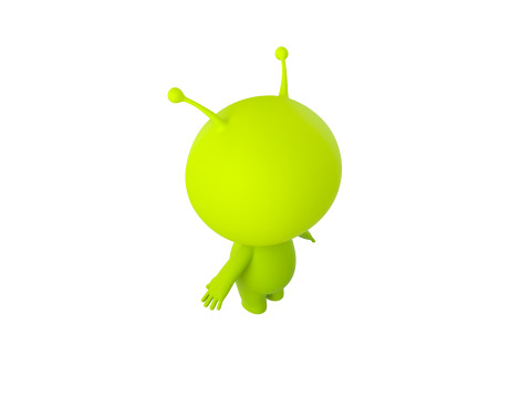 Character254 Rigged Mascot Model 3D