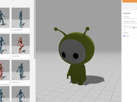 Character254 Rigged Mascot 3D Model