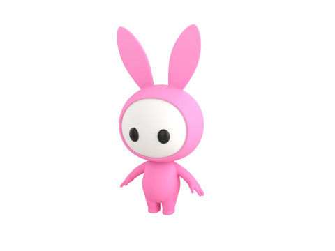 Character255 Rigged Mascot 3D 模型